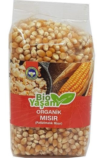 Bio Yaşam Organik Patlatmalık Mısır 500 gr