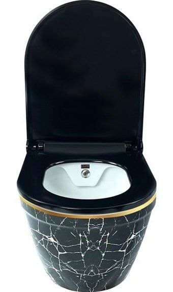 Pure WH-804 52 cm Seramik Kanallı Arkadan Çıkışlı Asma Klozet Beyaz