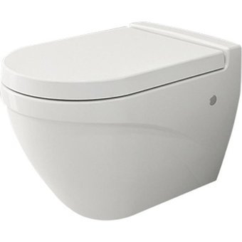 Bocchi 1012-001-0128 53.5 cm Seramik Kanallı Arkadan Çıkışlı Asma Klozet Beyaz