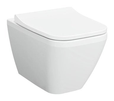 Vitra Integra Square Rim-ex 7082l001-0090 Seramik Kanalsız Arkadan Çıkışlı Asma Klozet Mat Beyaz