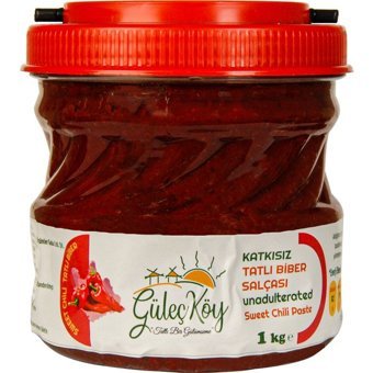 GüleçKöy Ev Yapımı Organik Acı Biber Salçası 1 kg