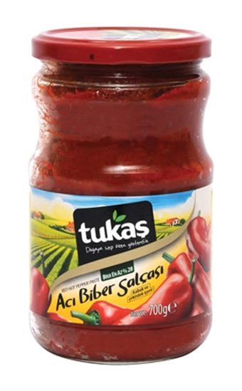Tukaş Acı Biber Salçası 700 gr