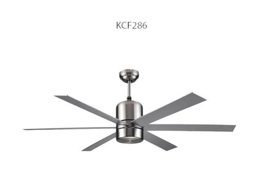 Ixqr KCF-286 Nikel 6 Kanatlı Gri Tavan Vantilatörü