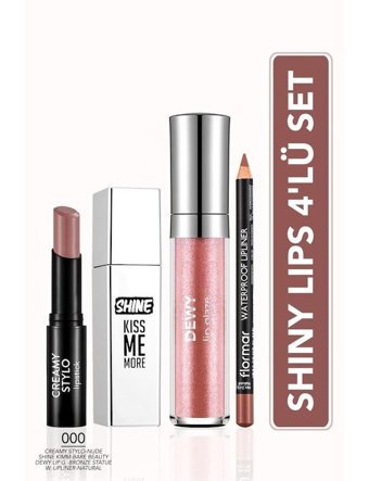 Flormar Shinny Lips Makyaj Seti