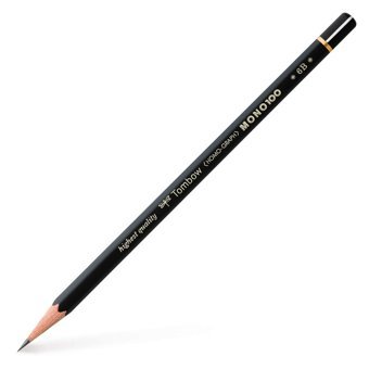 Tombow Mono 100 Tekli Altıgen Siyah 4B Kurşun Kalem