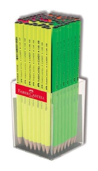 Faber-Castell Candy 72'li Yuvarlak Siyah 2B Kurşun Kalem Seti