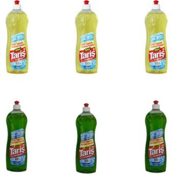 Tariş Elma-Limon Kokulu Sıvı El Bulaşık Deterjanı 6x750 ml
