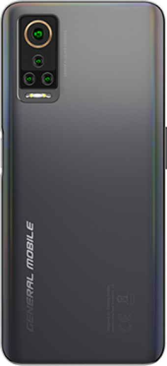 General Mobile Gm 22 Pro 128 GB Hafıza 8 GB Ram 6.78 İnç 108 MP Çift Hatlı Ips Lcd Ekran Android Akıllı Cep Telefonu Siyah