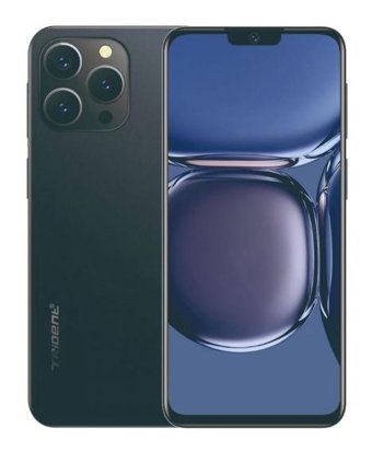 Trident A55 128 GB Hafıza 6 GB Ram 6.52 inç 48 MP Çift Hatlı IPS LCD Ekran Android Akıllı Cep Telefonu Siyah