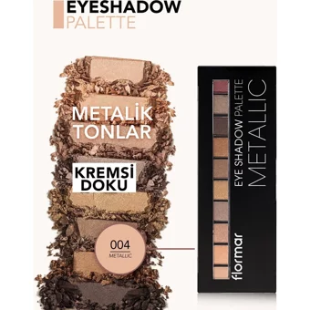 Flormar No:004 Toz Mat Far Paleti