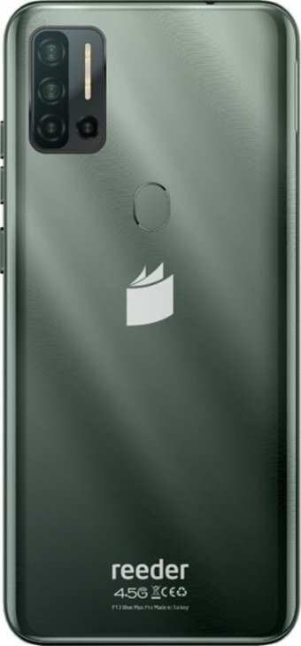 Reeder P13 Blue Max Pro 128 GB Hafıza 6 GB Ram 6.51 inç 13 MP Çift Hatlı IPS LCD Ekran Android Akıllı Cep Telefonu Yeşil