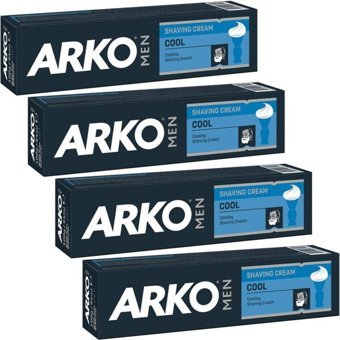 Arko Men Cool Seyahat Boyu Tıraş Kremi 4x90 gr