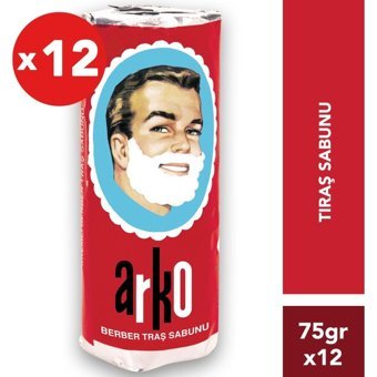 Arko Mardinal Seyahat Boyu Tıraş Sabunu 12x75gr