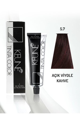 Keune Tinta Açık Viyole Kahve 5.7 Krem Saç Boyası 60 ml