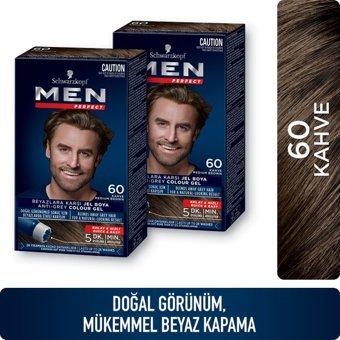 Men Perfect Kahve 60 Krem Erkek Saç Boyası