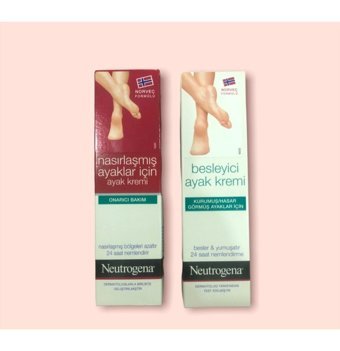 Neutrogena Nasırlaşmış Ayaklar İçin Ayak Kremi 50 ml + Neutrogena Besleyici Ayak Kremi 50 ml