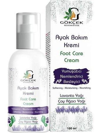 Gökçek Kozmetik Nemlendirici Ayak Bakım Kremi 100 ml
