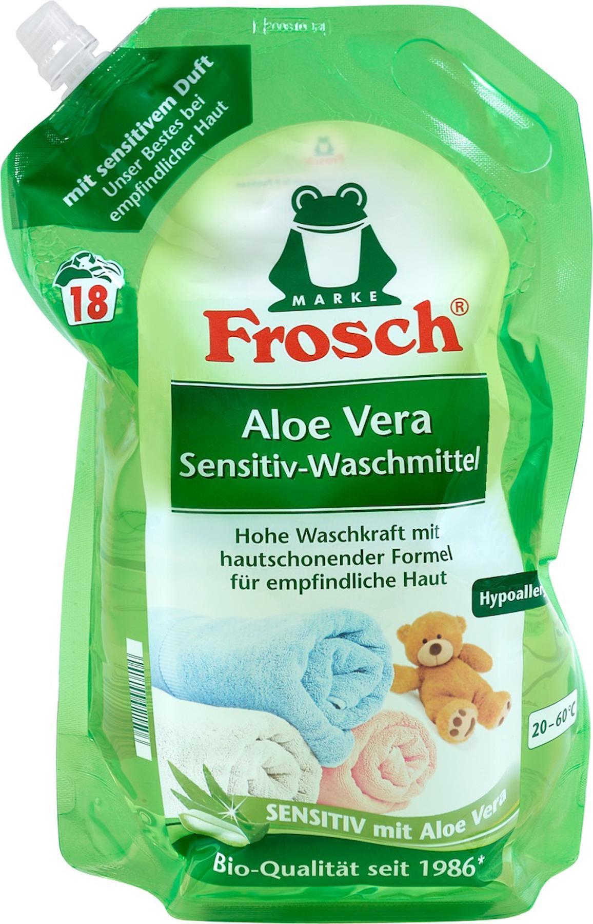 Frosch Aloe Vera Renkliler İçin 18 Yıkama Sıvı Deterjan 1.8 lt