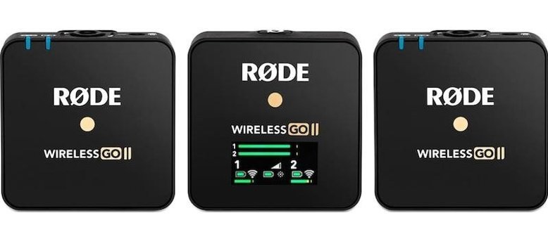 Rode Go II Type C Kablosuz Yayıncı Profesyonel Siyah Yaka Mikrofonu