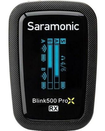 Saramonic Blink500 ProX B2R 3.5 mm Kablosuz Yayıncı Profesyonel Siyah Yaka Mikrofonu