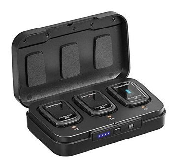 Saramonic Blink500 ProX B2R 3.5 mm Kablosuz Yayıncı Profesyonel Siyah Yaka Mikrofonu