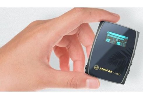 Moza Mirfak WE10 Pro 3.5 mm Kablosuz Yayıncı Siyah Yaka Mikrofonu
