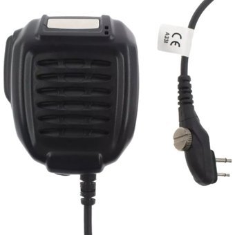 Hytera SM08M3 3.5 mm Kablolu Siyah Yaka Mikrofonu
