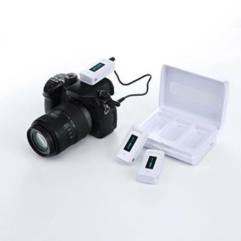Boya BY-XM6-K2W 3.5 mm Kablosuz Profesyonel Beyaz Yaka Mikrofonu
