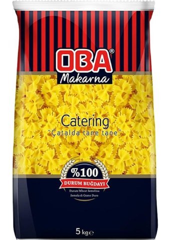 Oba Dökme Kelebek Makarna 5 kg