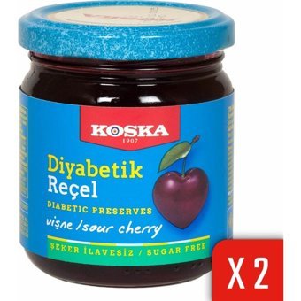 Koska Diyabetik Vişne Reçeli 2x240 gr