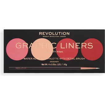 Revolution Pretty Pink Krem Işıltılı Far Paleti