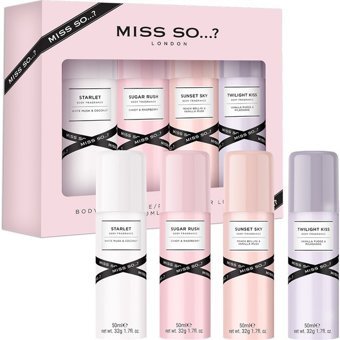 So Galore Meyveli-Şekerli Unisex Vücut Spreyi 4x50 ml
