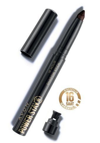 Avon Power Stay Mocha Brew Krem Metalik Stick Far Kahverengi
