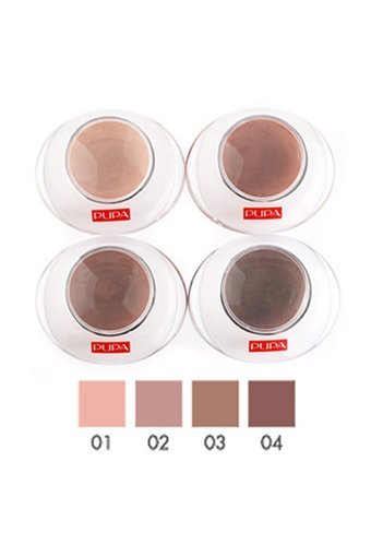 Pupa Natural Eyes 4 Toz Mat Tekli Far Kahverengi