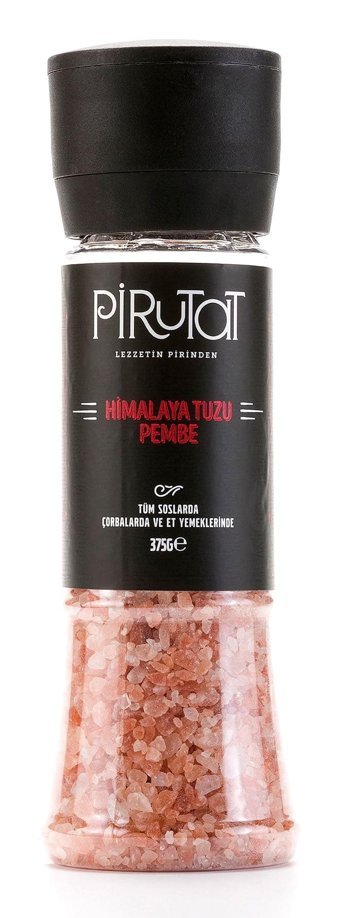Pirutat Pembe Kristal Himalaya Tuzu Değirmen 375 gr