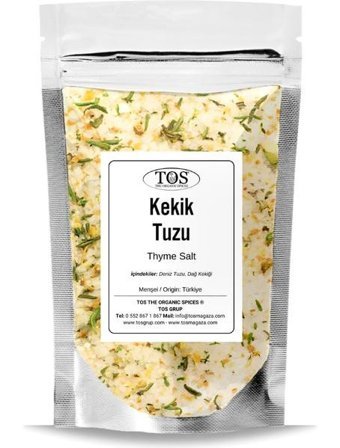 Tos The Organic Spices Kekik Tuzu Paket 500 gr
