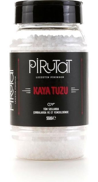 Pirutat Kristal Kaya Tuzu Şişe 550 gr