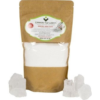 Çankırı Tuz Lamba Kristal Kaya Tuzu Paket 500 gr