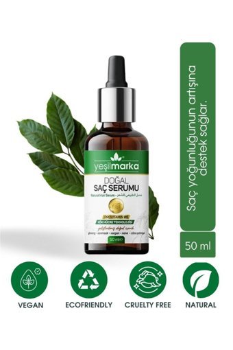 Yeşilmarka Dökülme Karşıtı-Güçlendirici Unisex Saç Serumu 50 ml