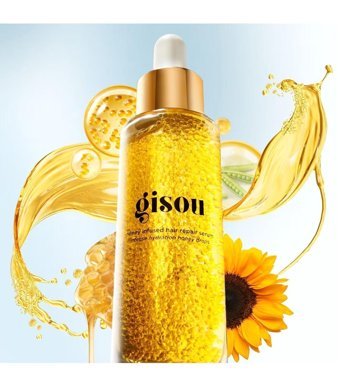 Gisou Honey Infused Hair Repair Besleyici-Hacim Veren-Onarıcı Keratin Unisex Saç Serumu 30 ml