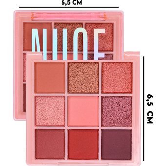 Iman Of Noble Light Nude Toz Mat Sedefli Far Paleti