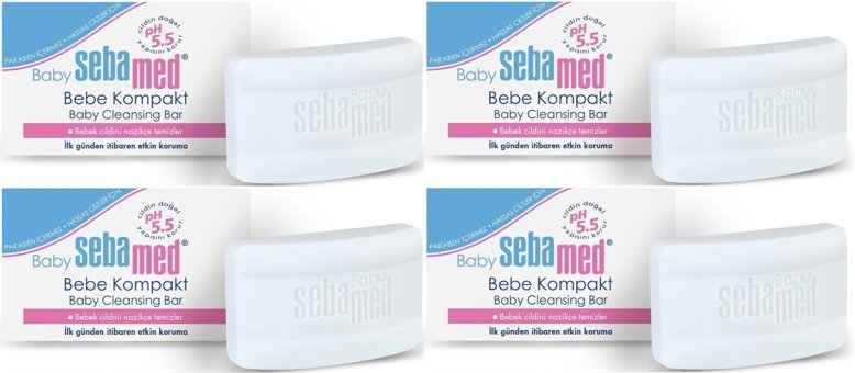 Sebamed Katı Bebek Sabunu 4x100 gr