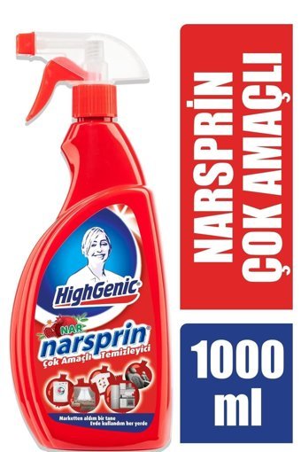 Highgenic Narsprin Cam Temizleyici Sprey 1 lt