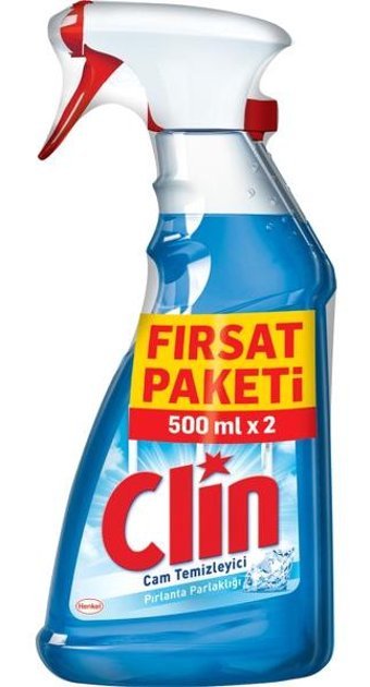 Clin Cam Temizleyici Sprey 2x500 ml