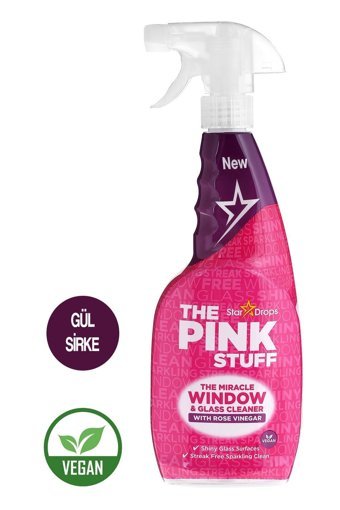 The Pink Stuff Mucizevi Sirkeli Cam Temizleyici Sprey 750 ml
