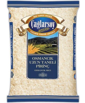 Çağlarsoy Uzun Taneli Osmancık Pirinç 2.5 kg