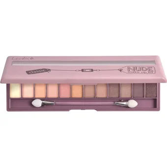 Lovely Nude Make Up Kit Classic Toz Mat Sedefli Far Paleti