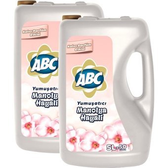 Abc Manolya Hayali Manolya 100 Yıkama Yumuşatıcı 2x5 lt