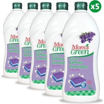 Mom's Green Bitkisel Konsantre Lavanta 200 Yıkama Yumuşatıcı 5x750 ml