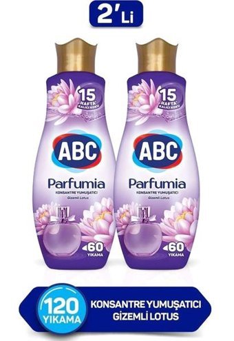 Abc Konsantre Lale 120 Yıkama Yumuşatıcı 2x1.44 lt